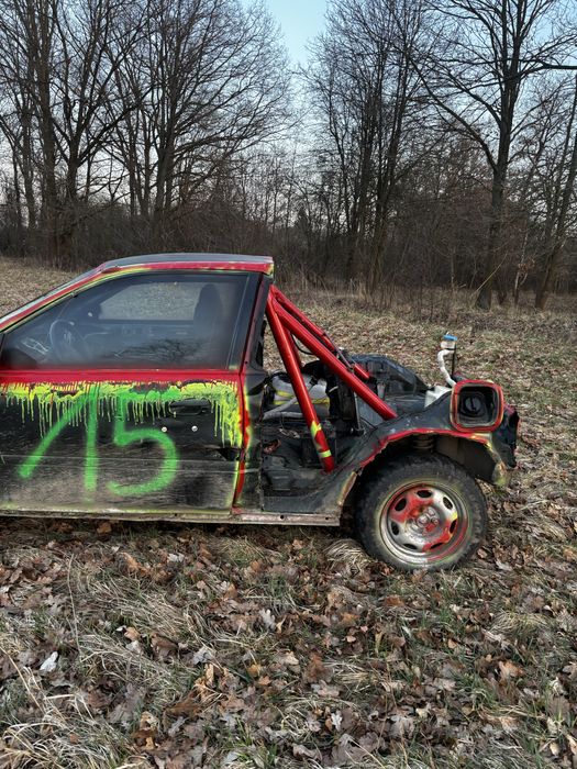 Honda Civic przygotowana pod wrak race