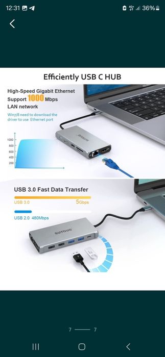 Dockstation Concentrador USB C 12 em 1