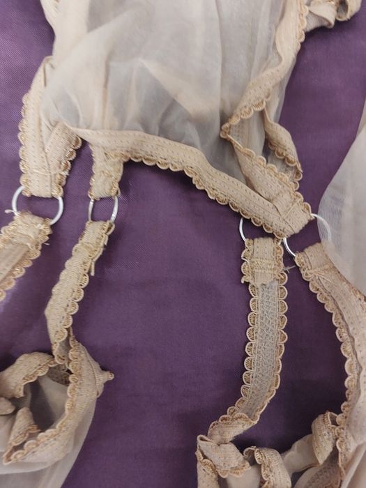 Rajstopy pończochy połysk cielisty