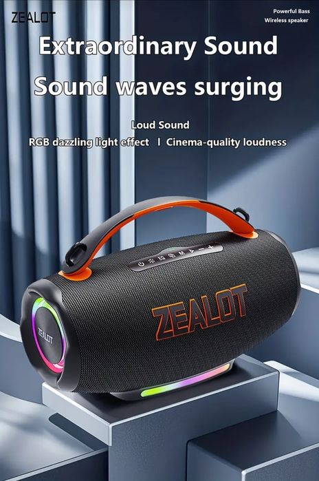 Портативна колонка Zealot s167  100w