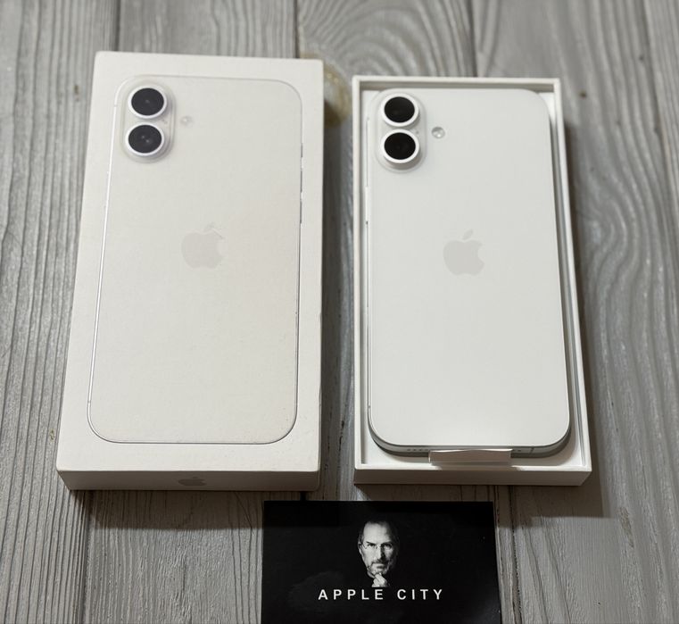 Ідеал IPhone 16 128 White Гарантія Магазин+обмін