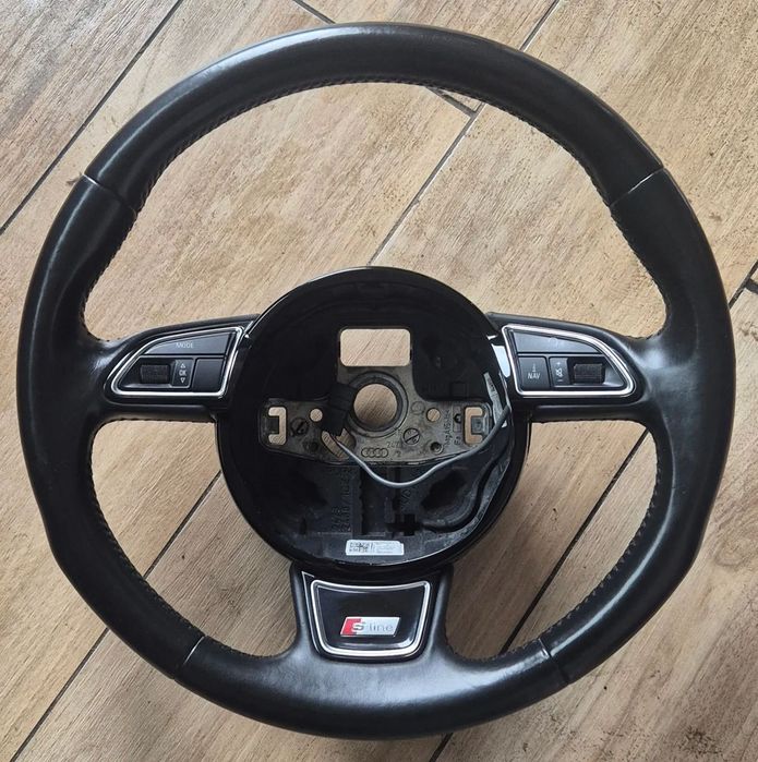 Kierownica S-LINE MODE Na Okrągłą Poduszkę Audi A4 S4 B8 A5 S5 8T 2007-2016