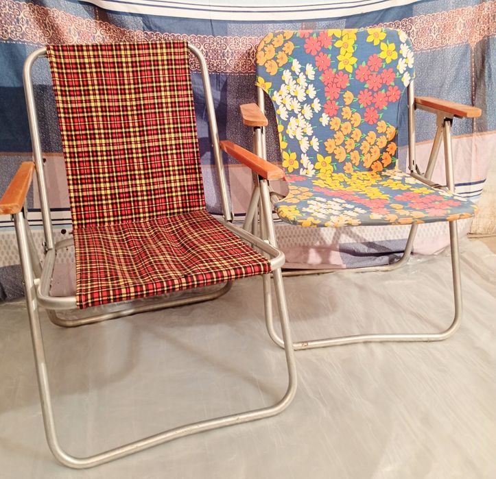 Fotele turystyczne PRL