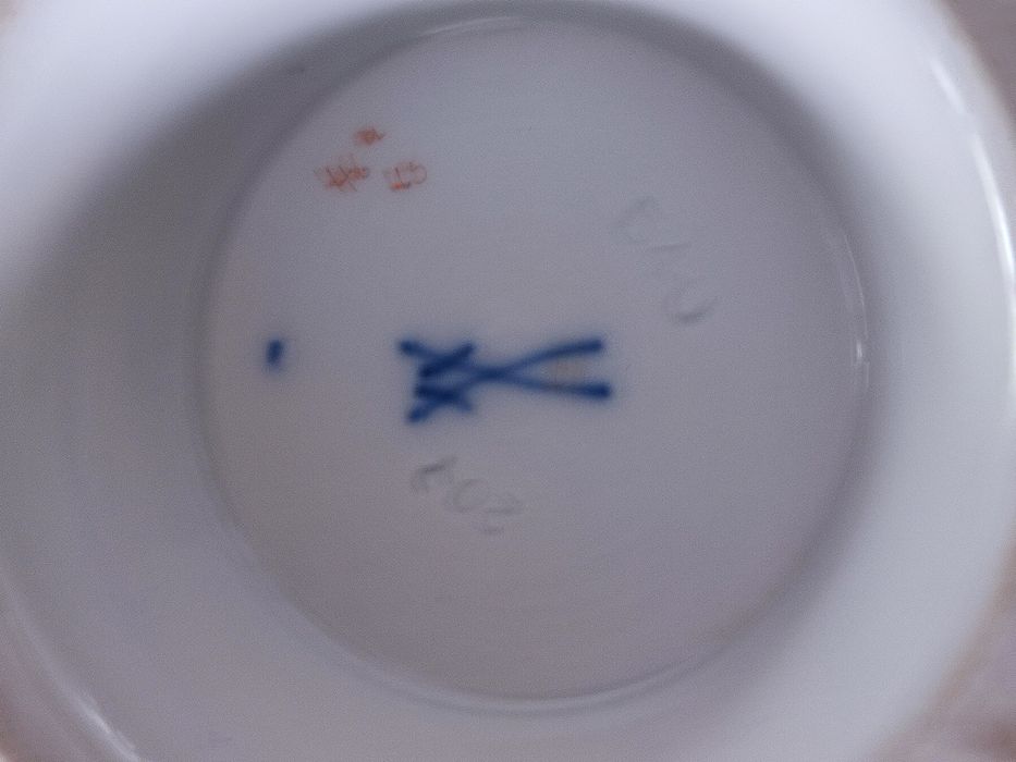 Wazon z porcelany Miśnia