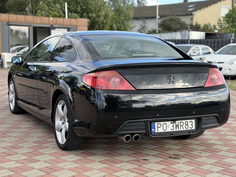 Peugeot 407 Coupe 2.7 HDi V6 BiTurbo • Automat • Full Opcja • Prywatne Raty
