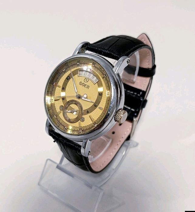 Красивые часы GOER, автомат.