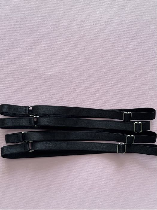 Гартери на ноги срібні