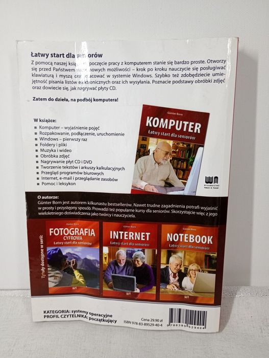 Komputer. Łatwy start dla seniorów. Hunter Burn
