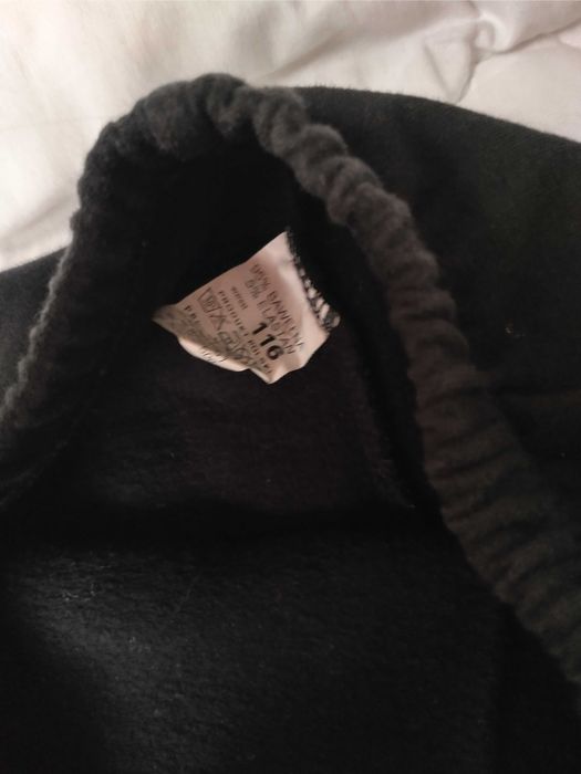 Spodnie ocieplane dla dziewczynki rozmiar 116