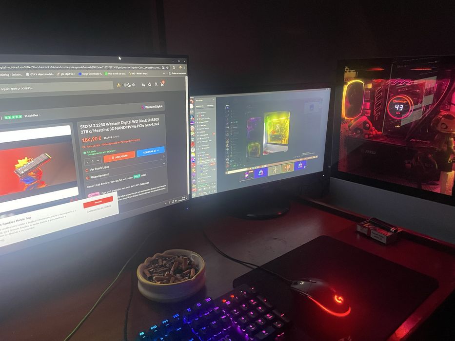 Setup Gamer Ryzen 5 + 3080 OC
