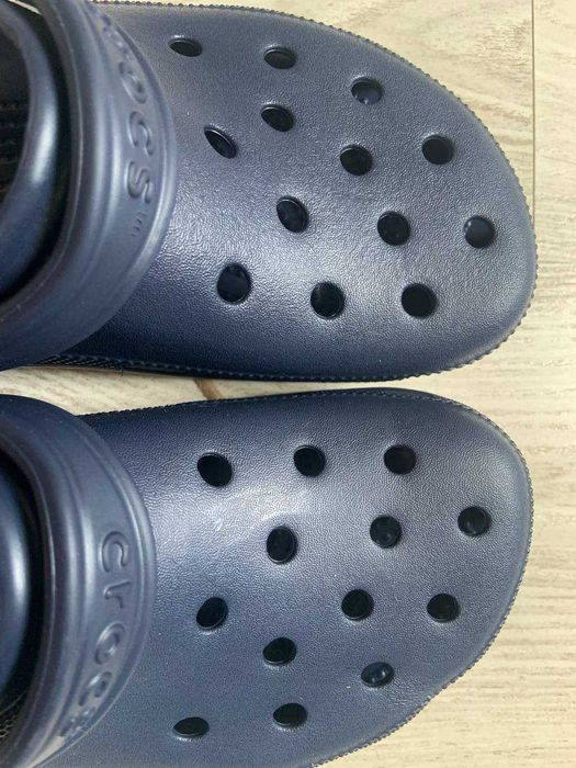 Крокси УНІСЕКС сині розмір 41 на стопу 26,3-26,8 см Знижка має нюанс