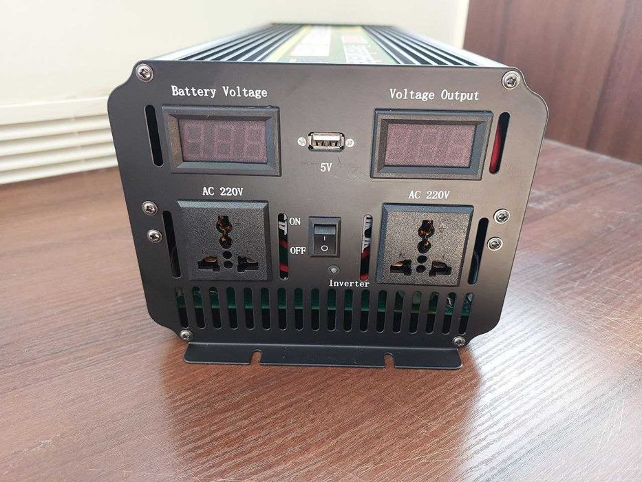 ‼️ Преобразователь тока 12-220 9000w с плавным запуском. Инвертор.