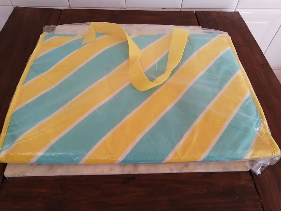 mala colchão de praia ou campo novo