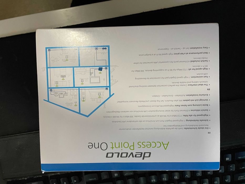 Router Wireless Devolo Acess Point One - NOVO - COM GARANTIA64286057033859121