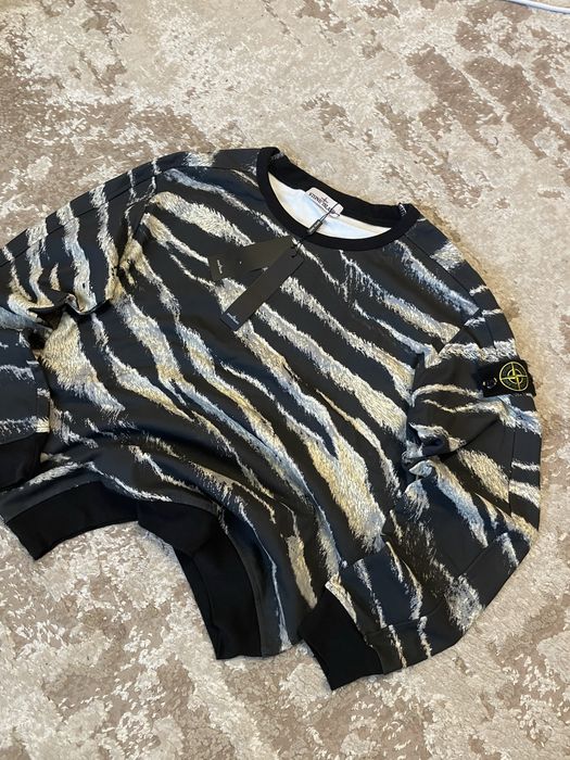 Світшот худі Stone Island Tiger Camo стон ісланд айленд стонік исланд