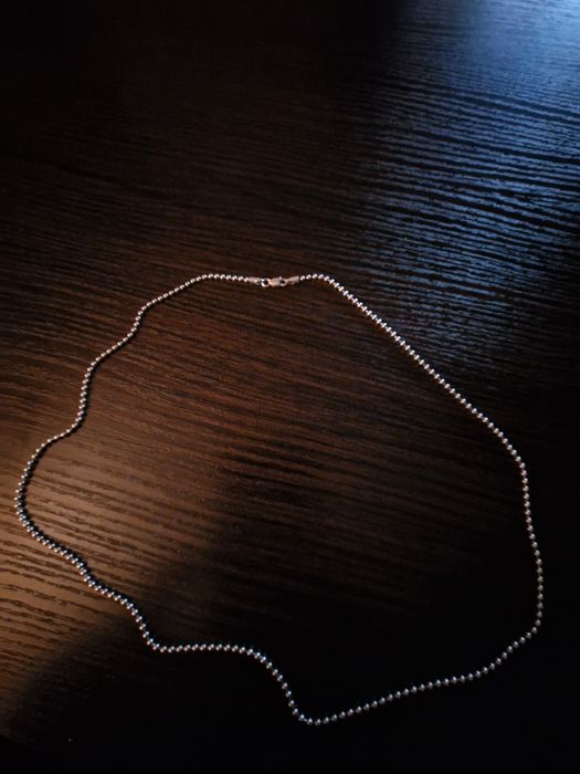 Łańcuszek srebrny kulkowy 2mm