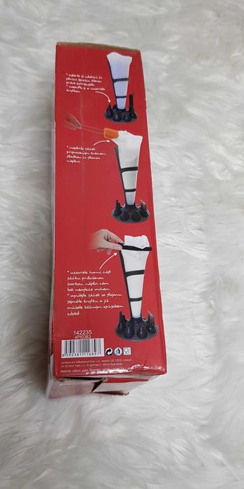 Rękaw cukierniczy worek silikonowy do dekoracji ciast tortów zestaw