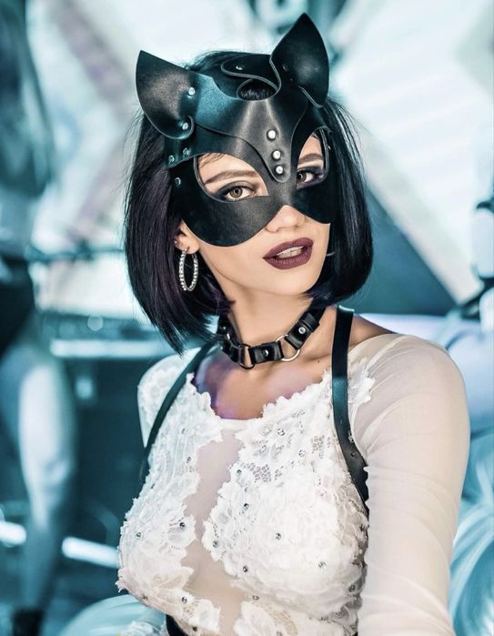 Портупея , Маска Кошки эко-кожа