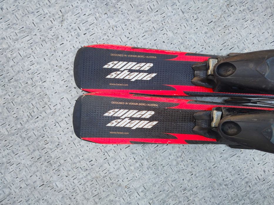 Juniorskie Narty HEAD SuperShape 107 cm! Po serwisie