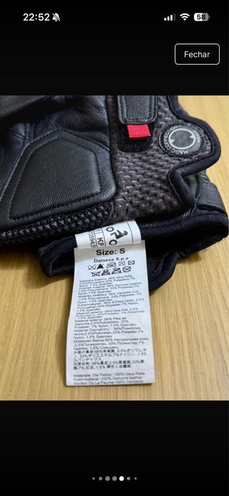 Dainese Luvas Moto