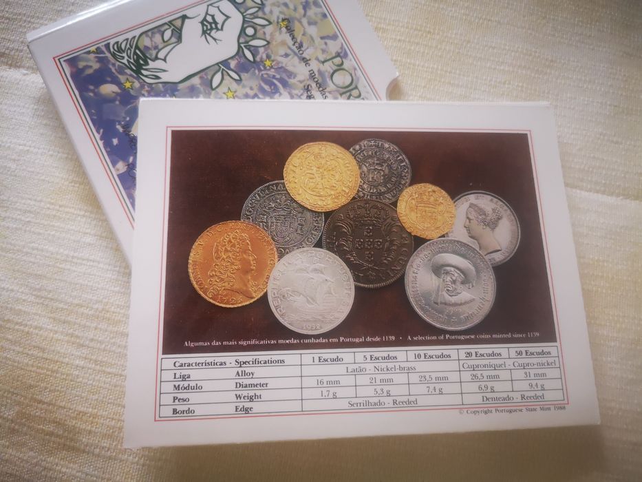 Moedas 1987 e1986 álbum