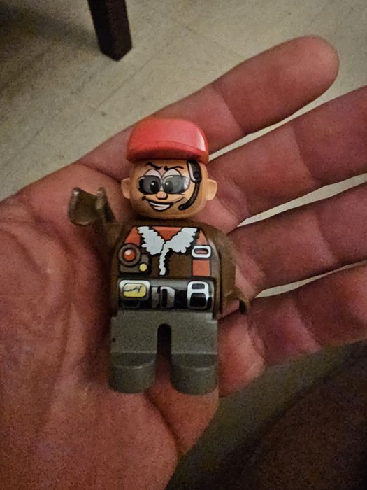 Lego Duplo Minifigure Helicopter Pilot