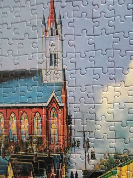 Puzzle Castorland 500 Dworzec kolejowy
