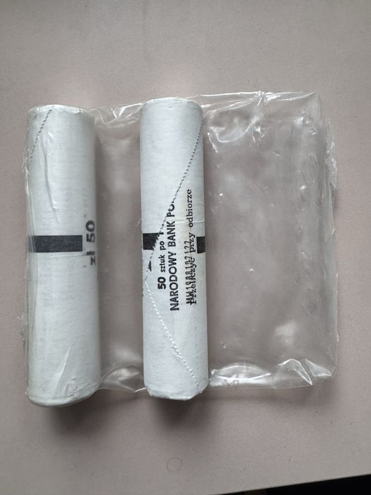 PRL 1 złoty 1988 rulon bankowy zgrzewka