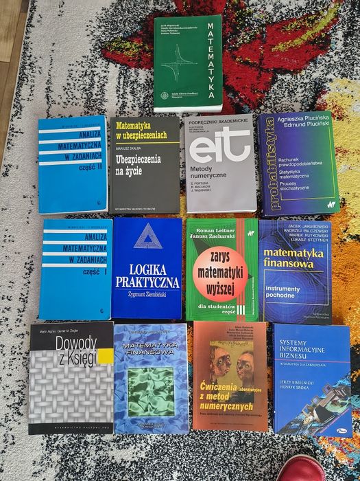 Książki podręczniki finanse matematyka