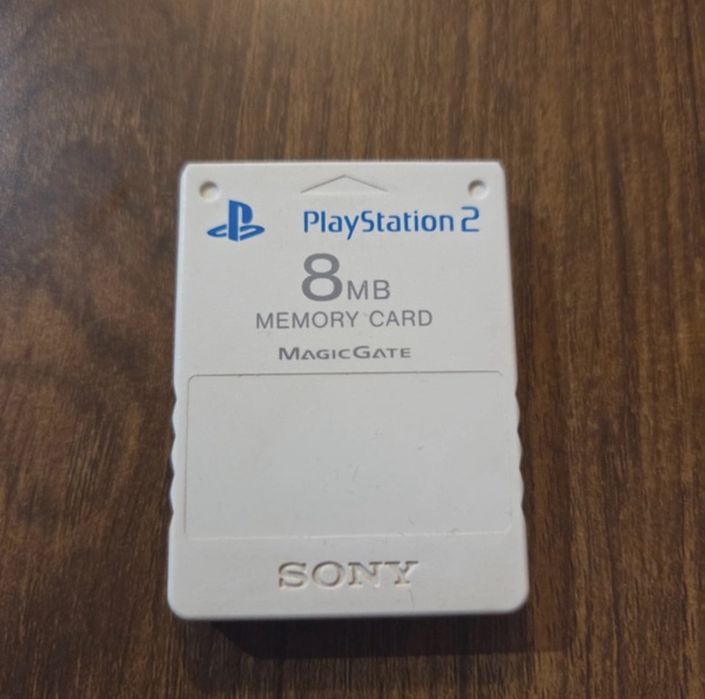 Memory card karta pamięci PlayStation scph-10020 sony White biała