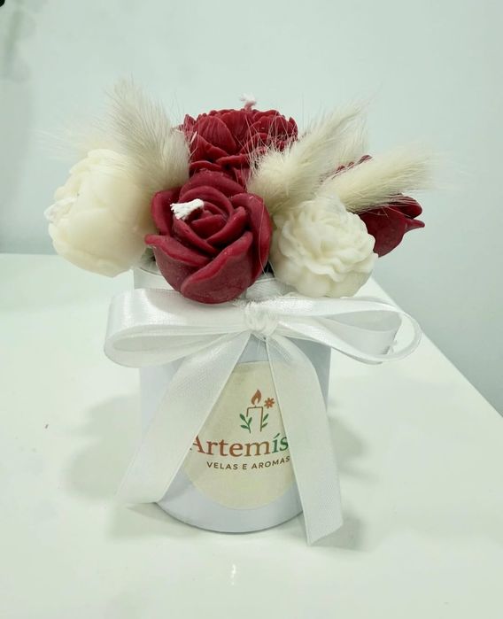 Velas aromáticas decoração