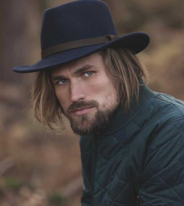 Stetson р 58 L  чоловічий синій фетровий капелюх мужская шляпа