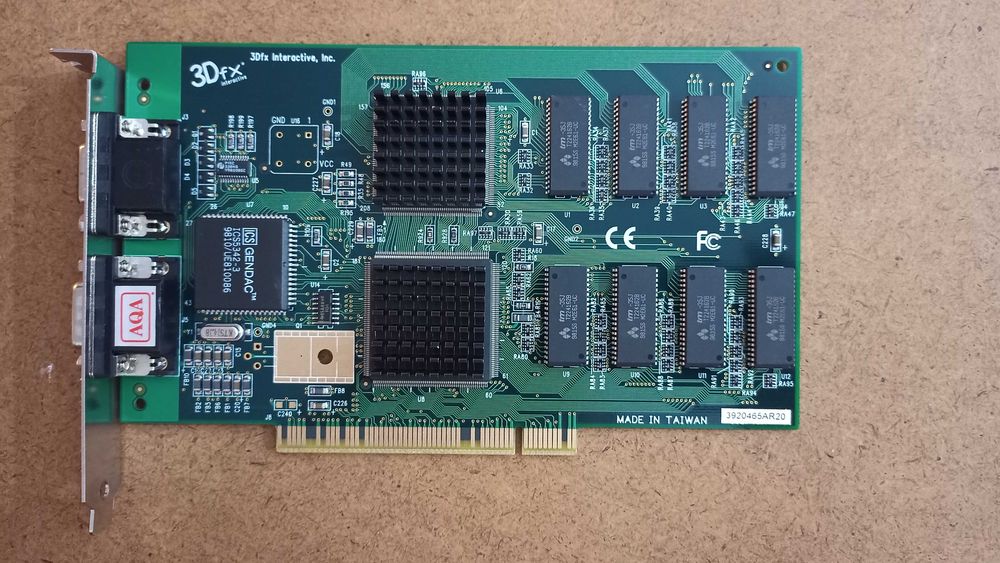 Placa gráfica PCI 3Dfx Voodoo / Voodoo2