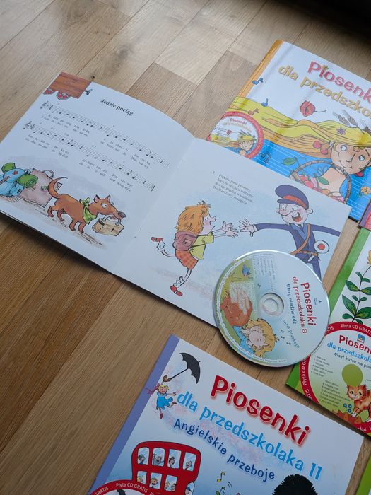 Piosenki dla dzieci płyty CD