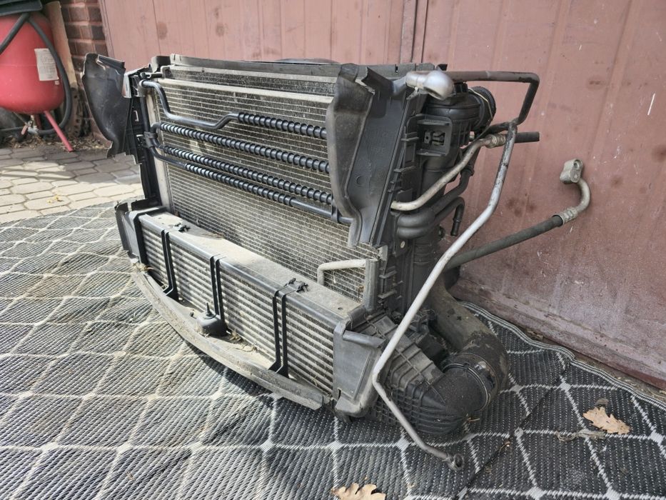 Komplet chłodnic Mercedes w204 2.2 silnik 651