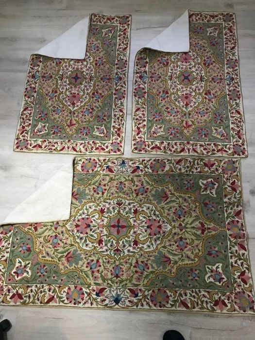 Conjunto de tapetes e carpete