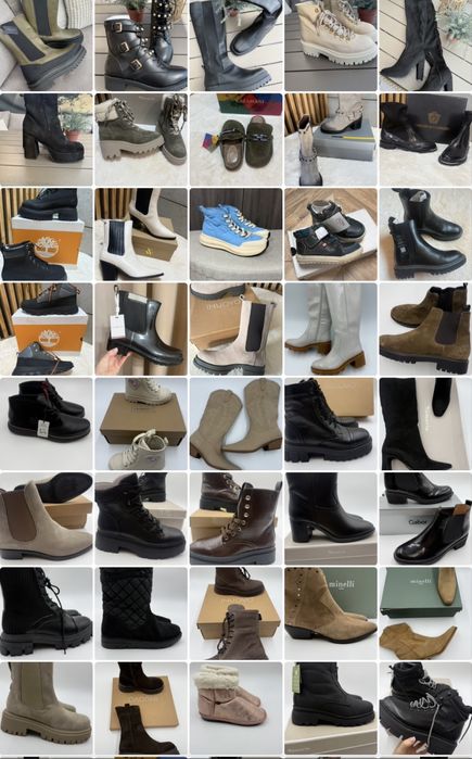 Wyprzedaż! Pakiet obuwia jesien/zima 15par