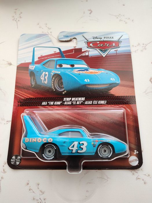 Król King Cars Disney pixar mattel auta