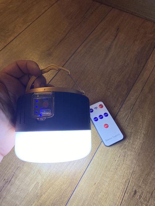 Новый светильник портативный аккумуляторный, кемпинг лампа фонарь и по