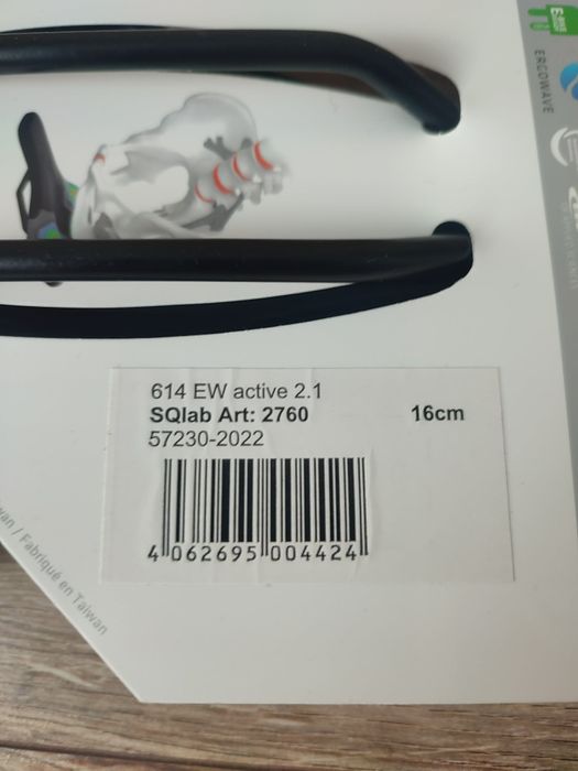 Siodełko rowerowe SQLab Ergowave 614  Gravel 160 mm