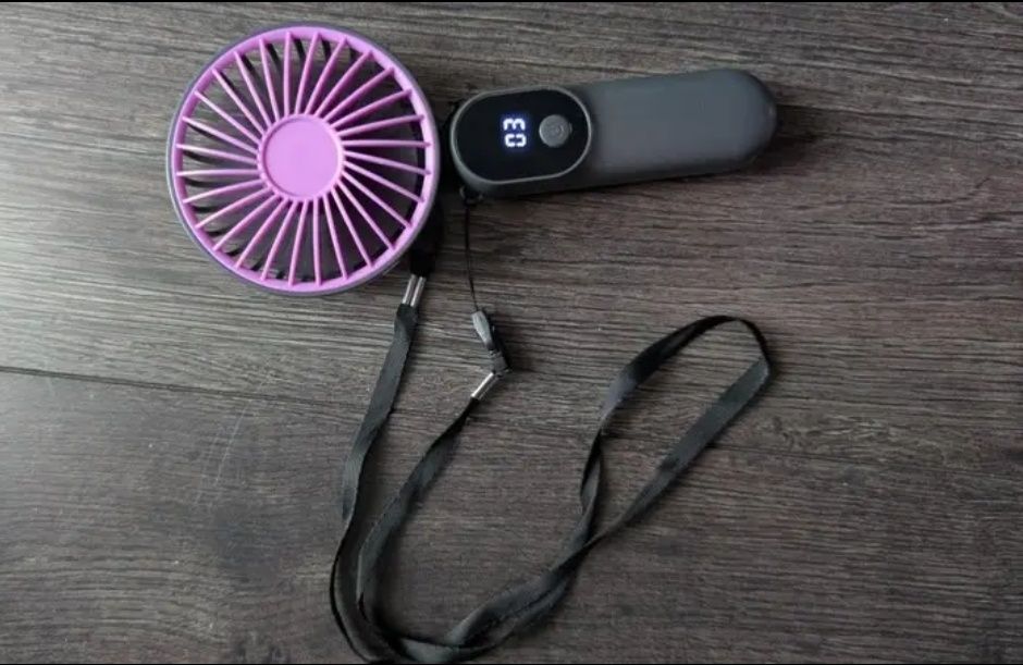 Вентилятор акумуляторний з LED-дисплеєм