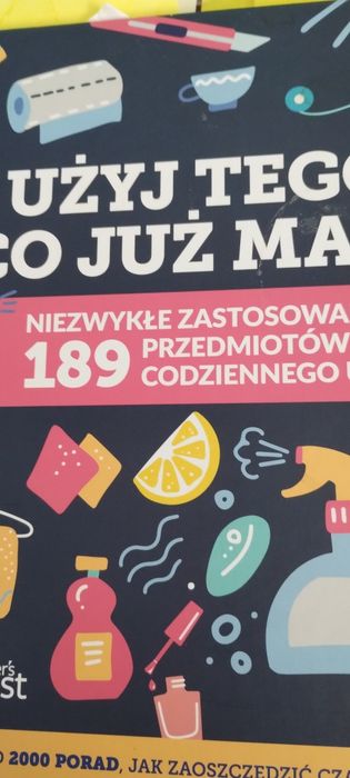 Użyj tego co już masz DIY Eco zero waste sprzątanie porządek dom