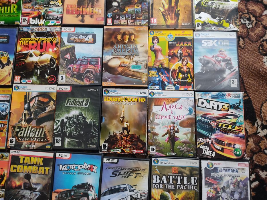 Диски для пк та двд