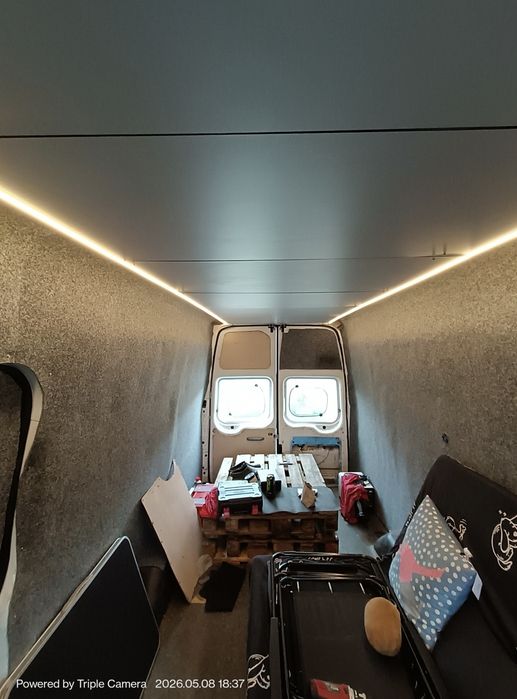 Zabudowa busa / campervana | Izolacja | Wygłuszenie | Transit Ducato Crafter