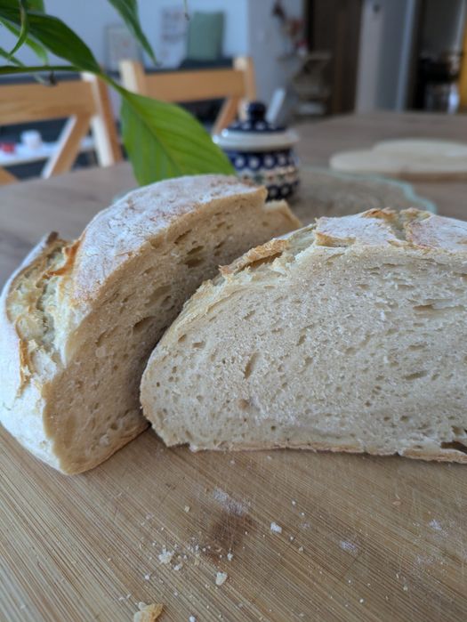 Chleb na zakwasie z mąk z certyfikatem BIO