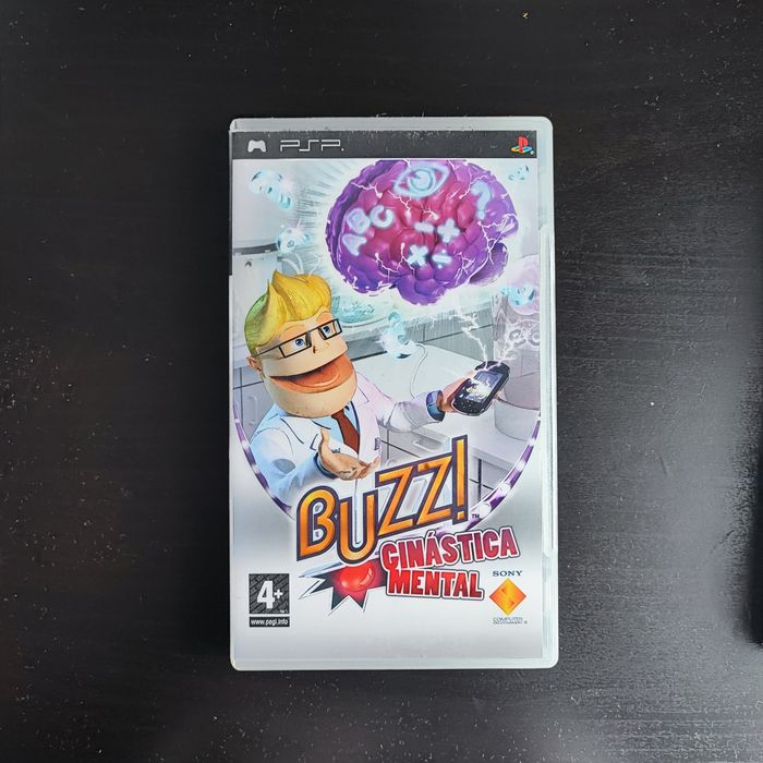 Jogo PSP Buzz Ginástica Mental  - PlayStation Portable