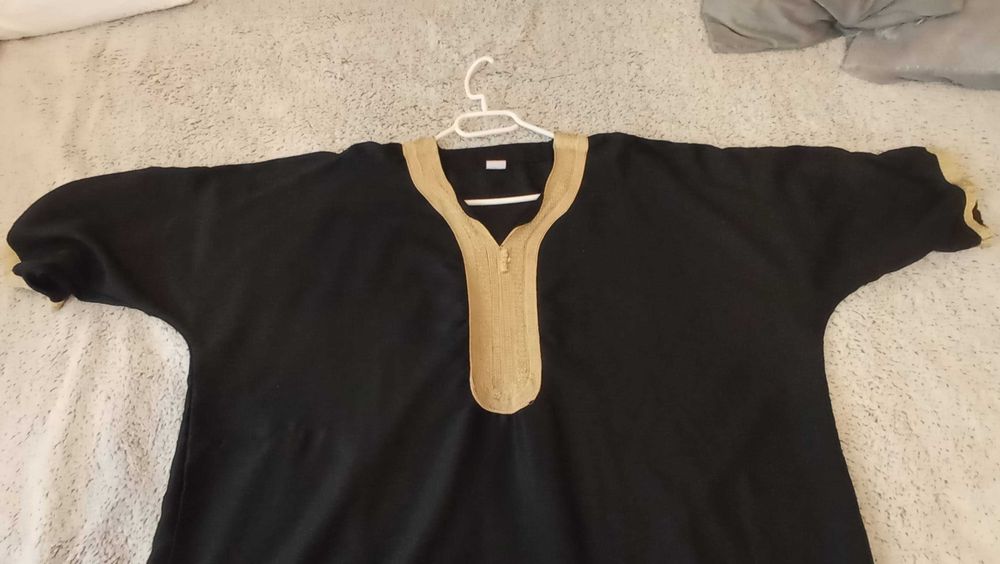 Strój marokański męski dżelaba kaftan