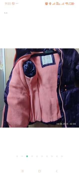 Зимнее пальто на девочку Waikiki 104-110р.