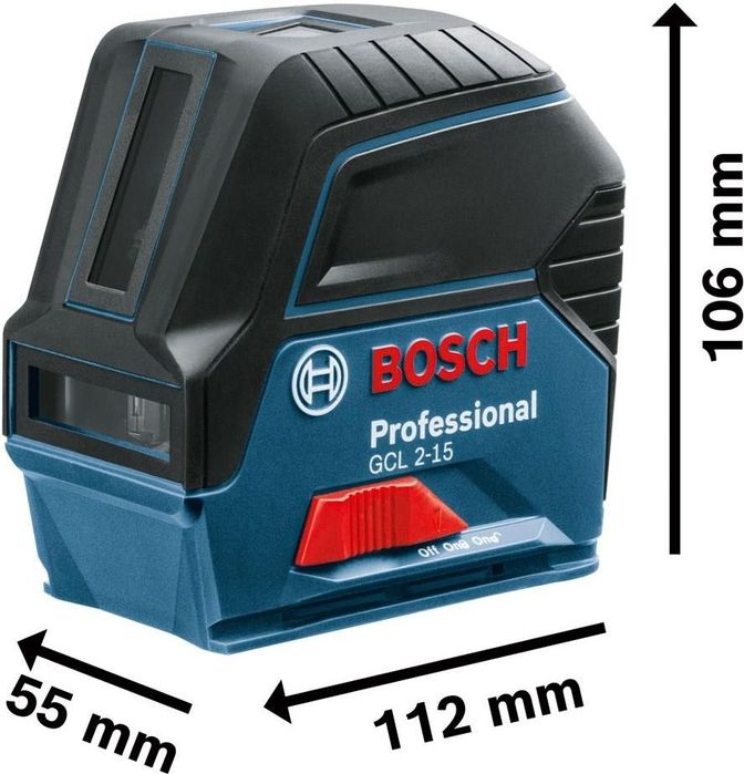 Laser krzyżowy BOSCH GCL 2-15