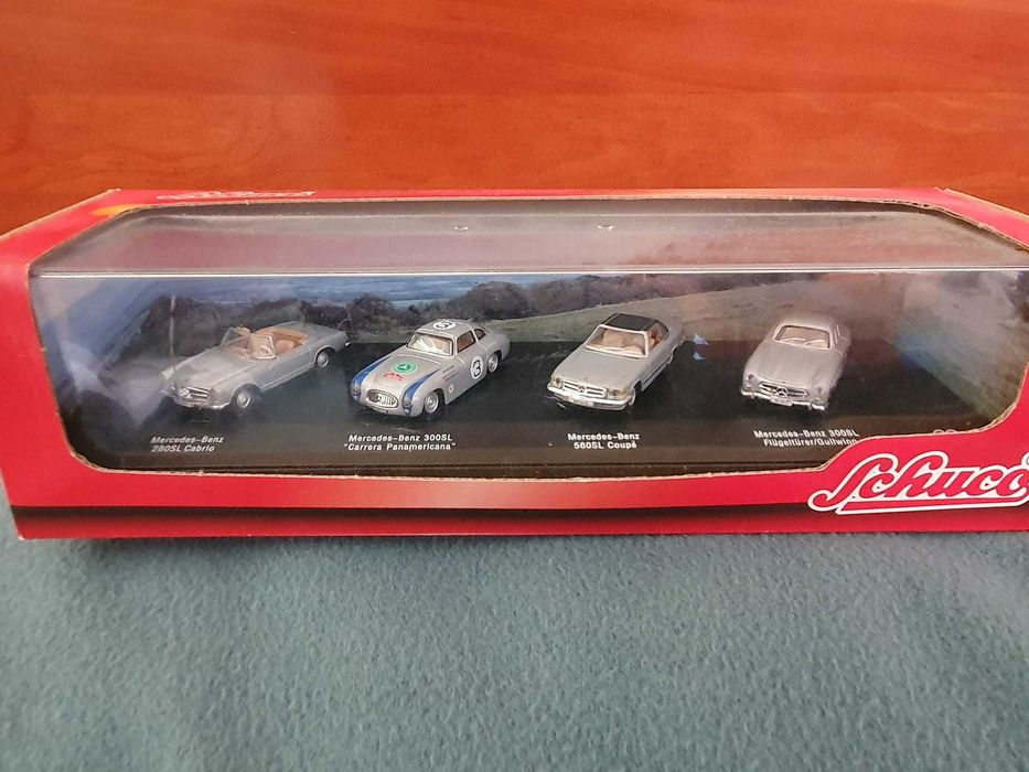 Schuco Mercedes-benz Edição Limitada 1:72 4-Pack